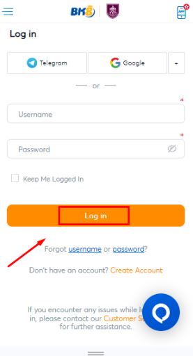 login bk8
